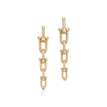 18K Tiffany HardWear Graduated Link Earrings