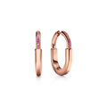 18K Tiffany Lock ROS¨¦ Edition Medium Earrings