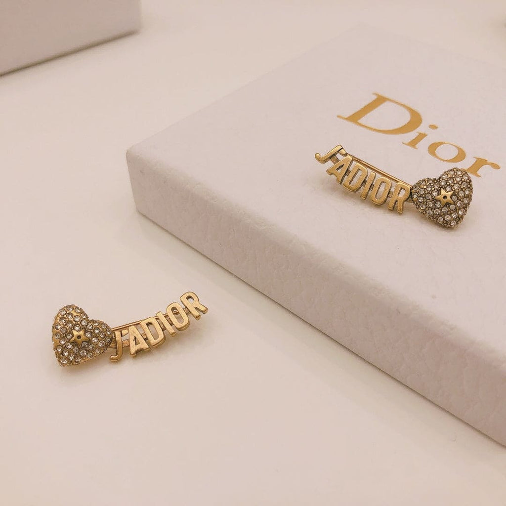18K Dior J'Adior Vintage Earrings