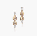 18K Tiffany Victoria Vine Convertible Drop Earrings