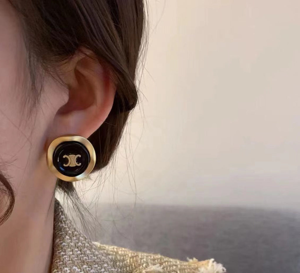 18K Celine Pearl Earrings