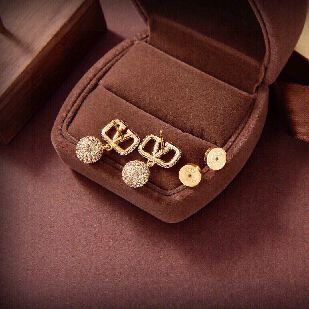 18K Valentino Diamonds Earrings