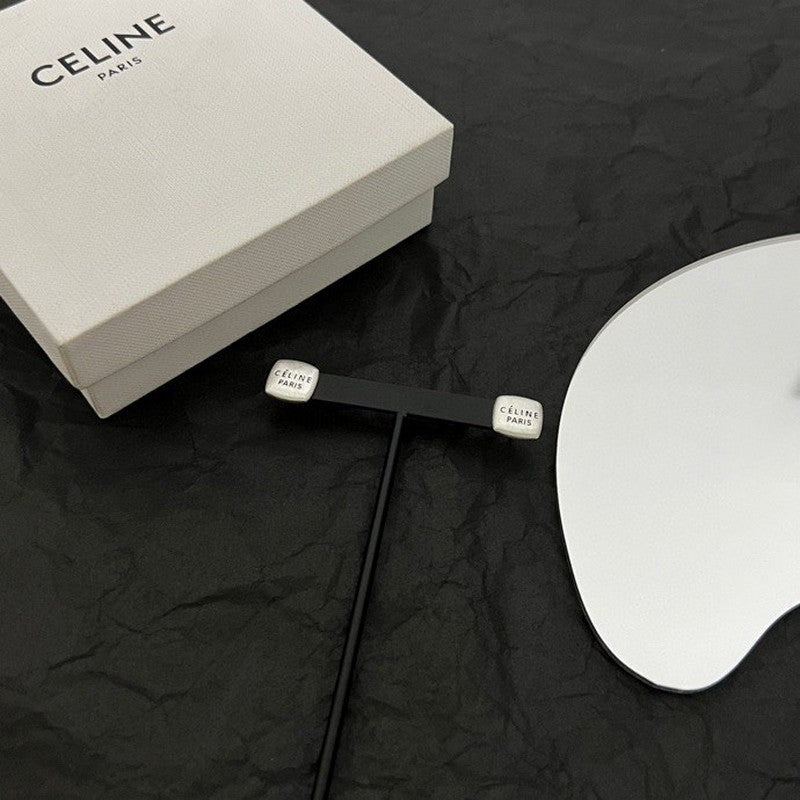 18K Celine White Gold Earrings