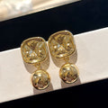 18K Celine Vintage Earrings