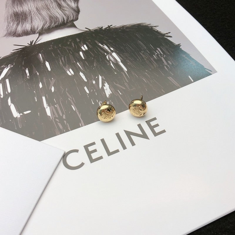 18K Celine Gold Earrings
