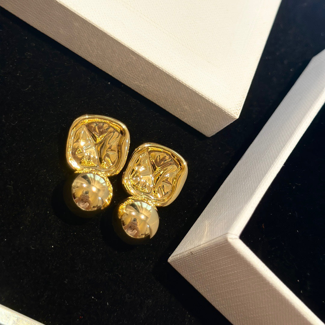 18K Celine Vintage Earrings