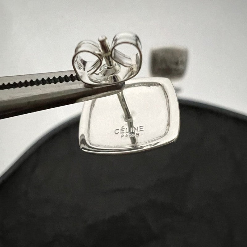 18K Celine White Gold Earrings
