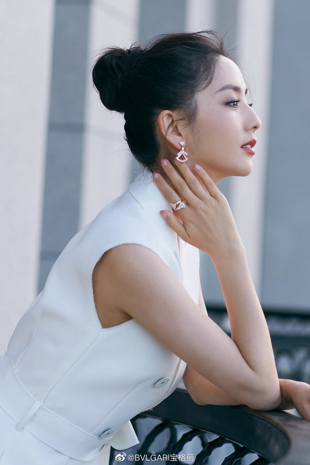 18K BVLGARI BVLGARI Dream Openwork Earrings